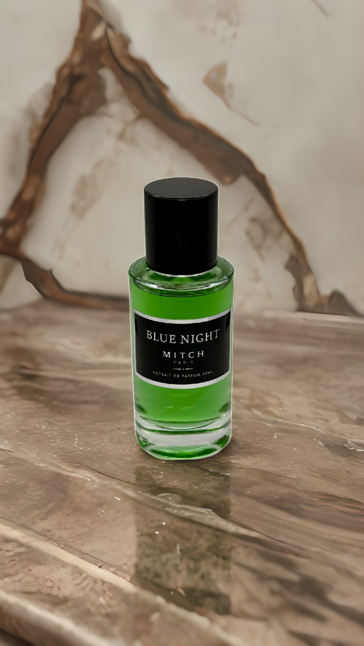 Parfum Blue night mixte - fruité gourmand - Mitch Paris 50 ml