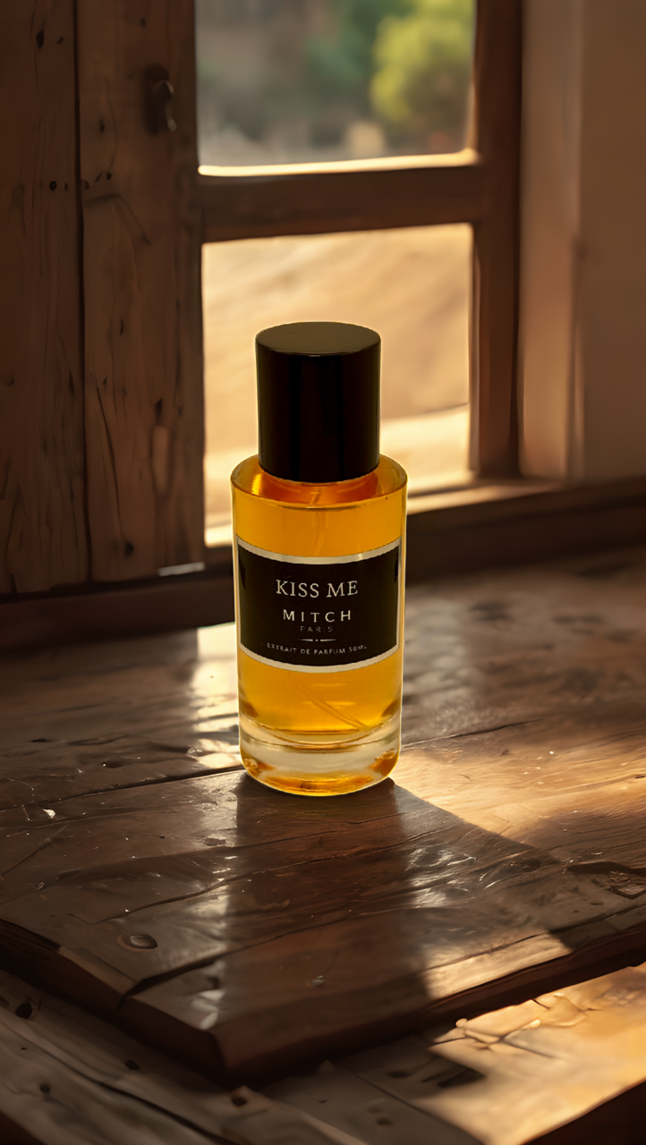 Parfum Kiss me Mixte - boisé fruité poudré - Mitch Paris 50 ml