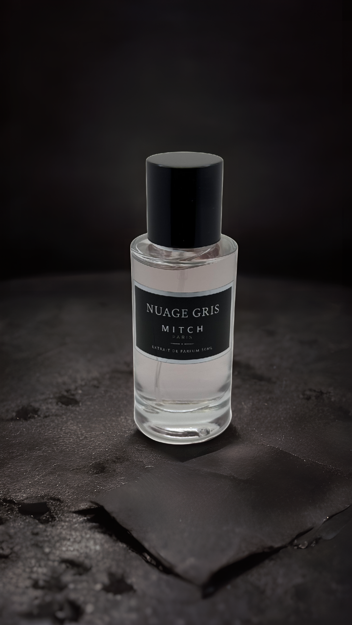Parfum Nuage gris mixte - chypré floral - Mitch Paris 50 ml