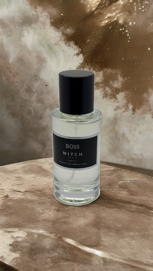 Parfum Bois mixte - boisé gourmand - Mitch Paris 50 ml