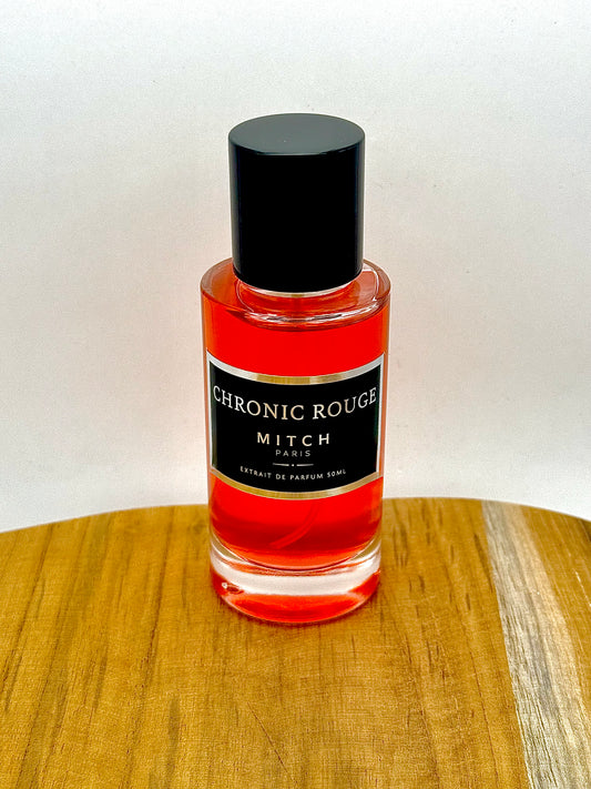 Parfum Chronic Rouge mixte - fruité gourmand - Mitch Paris 50 ml