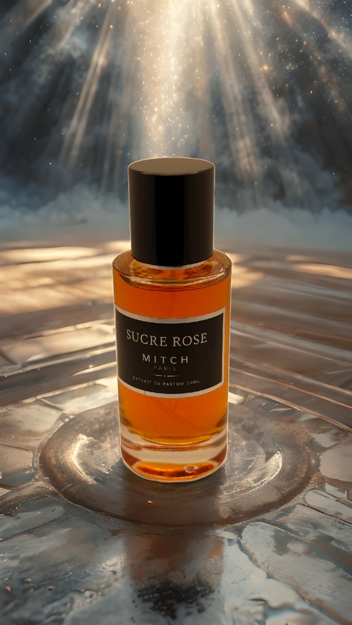 Parfum Sucre Rose mixte - gourmand floral - Mitch Paris 50 ml